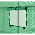 thumbnail image 4 of Machrus Ogrow Deluxe Walk-In Greenhouse with 2 Tiers and 8 Shelves - Green Cover, 4 of 6