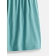 thumbnail image 3 of Wonder Nation Girls' Ribbed Henley Dress with Short Sleeves, Sizes 4-18, 3 of 4