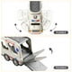 thumbnail image 3 of Vehículo de juguete TEMI Ambulance Truck con helicóptero, coche de policía, 3 of 9