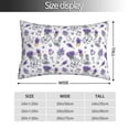 thumbnail image 2 of Fotbe Lavender Bicycle Funda de Almohada Decorativa Estilo Occidental, Lujo en Algodón, Fundas para Almohadas King, Cojín Estampado para Decoración del Hogar-14"x20", 2 of 6