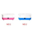 thumbnail image 5 of Vogacara Caja de desinfección, esterilizador, broca para uñas, gafas, joyería, limpiador sónico, herramienta de manicura portátil, caja de limpieza, Cuidado de uñas rosa Vogacara CE0375-01B, 5 of 5