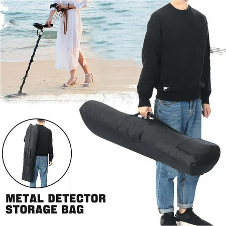 

Metal Detector Carrying Case Large Capacity Storage Bag for Outdoor Adventure Metal Detecting and Treasure SYWAN Digger Pouch with Exterior Pocket 41 Black