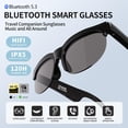 thumbnail image 2 of Gafas Inteligentes ITHUGE XG88 Pro Bluetooth 5.3, IPX5, 35 g, 2 of 9