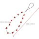 thumbnail image 4 of GOOHOCHY 3 cordones para teléfono, delicados dijes con cuentas para colgar en el bolso o el móvil., 4 of 8