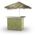 thumbnail image 6 of Best of Times 2003W2307 Thatch Portable Bar & 6 ft. Square Market Umbrella, Mint, 6 of 8