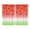Tropical Frui, variant on Summer Fruit Kitchen Curtains 2 Pack, 52x84 Inch Tropical Watermelon Pattern, Semi-Sheer Gradient Watermelon Rod Pocket Tier Curtains