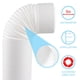 thumbnail image 2 of Manguera de aire acondicionado Ventilación de escape portátil con 5quot; Diámetro, rosca en sentido contrario a las agujas del reloj y longitud de hasta 80 quot;. Compatible con LG. Afortunado Sencillez, 2 of 5