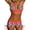 01 Multicolor 16, variant on Fewfanhot Women Swimsuits Two Piece Swimsuit with Boy Shorts Bikini Set V Neck Bathing Suit Swimwear