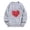 Gray, variant on VBTAPA Womens Love Heart Sweatshirt Crewneck Long Sleeve Pullover Tops Trendy Casual Graphic Sweatshirts Valentine's Day Gifts for Girlfriend Black XXL