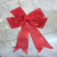 thumbnail image 7 of 1 Pc Pre-Lit XL Christmas Bow Decoration Large Christmas Bow Outdoor LED Holiday Yard Decor with Lights, Lighted Large Red Bow for Xmas Indoor Outdoor Decor, 23.62x15.74 Inch, Red, 7 of 7