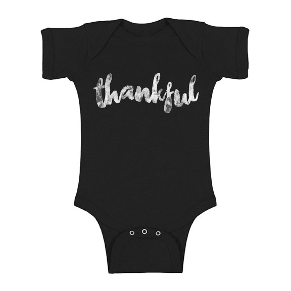 Awkward Styles Thanksgiving Baby Bodysuit Thankful Romper