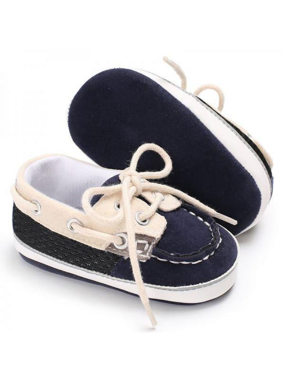 Baby Boy Casual Shoes Toddler Infant Sneaker Soft Sole Crib Shoes - image 3 of 11