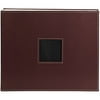 American Crafts Brown Leather 12x12 D-Ring Album