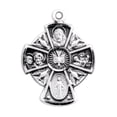 thumbnail image 2 of Sterling Silver 4-Way Medal, 2 of 5