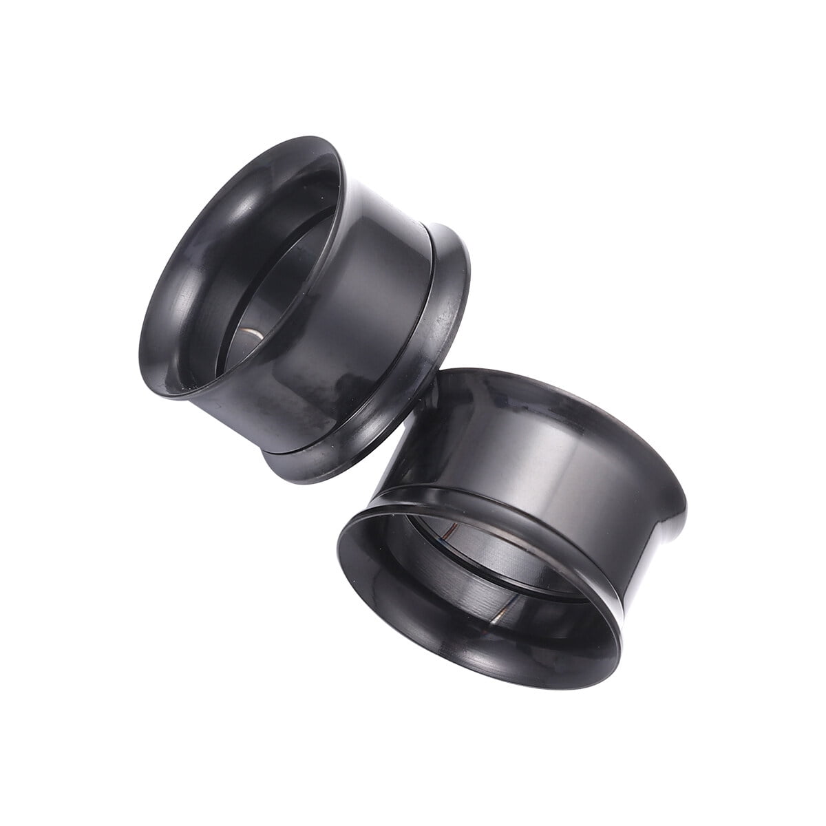 Ear stretchers 2PCS Stainless Steel Ear Tunnels Plugs Ear Stretchers