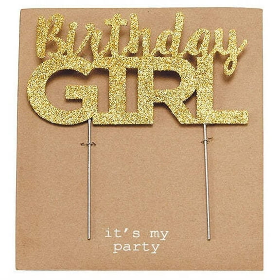 Birthday Girl Candle Holder Cake Topper