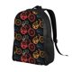 thumbnail image 2 of Fotbe Compass And Mountains In Bicycle Wheels1 Mochila de Viaje para Laptop, Mochila Ejecutiva Delgada y Resistente 15.6", 2 of 8