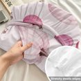 thumbnail image 4 of King Size Fitted Sheet Set - Fall Thanksgiving 3 Piece Bedding Sets 16" Deep Pocket Fitted Sheet with 2 Pillowcases, Pink Pumpkin Autumn Rustic Boho Brushed Microfiber Hotel Luxury Bed Sheets, 4 of 9