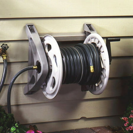 hose reel mounted suncast wm200 reels walmart hayneedle
