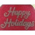 thumbnail image 3 of Set of 6, Christmas Happy Holiday placemat, handmade beaded table mat, gift for her, 3 of 4