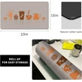 thumbnail image 3 of Thick Counter Protector Absorbent Coffee Machine Spill Mat,Coffee Machine protector,Desk protector,Prevent Moving,Coffee Mat Placemats Under Any Drink Coffee,Tea, 3 of 6