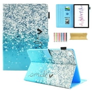Huawei MediaPad M5 8.4 Case, Goodest Slim Shell Book Style Flip Stand Cover Case with Auto Wake / Sleep Feature for Huawei MediaPad M5 8.4 Inch 2018 Tablet, Beautiful Bubble