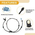 thumbnail image 4 of Unique Bargains ABS Wheel Speed Sensor No.47911AV700 Front Left ABS Sensor Anti-lock Braking System Sensor for Nissan Primera 2002-2013, 4 of 7