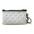 thumbnail image 2 of Michael Kors Men’s Logo Pouch and No Touch Keychain Box Set $128 (Bright White Signature), 2 of 5