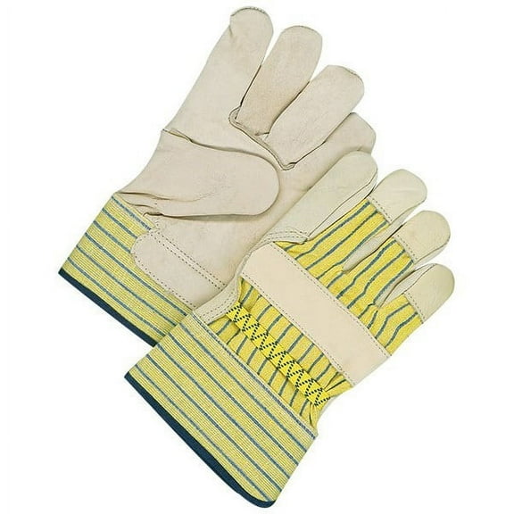 40-1-1511E Fitter Glove Grain Cowhide Outside Elastic