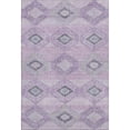 thumbnail image 2 of Addison Rugs Mayfield Premium Machine Washable Transitional Aztec Lavender Rectangle Rug, 10' x 14', 2 of 7