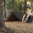 thumbnail image 2 of Arcturus XL Survival Tarp - Insulated Reflective Thermal Camping Tarp - 8.5 ft x 12 ft, Black, 2 of 7