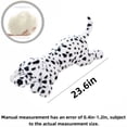 thumbnail image 3 of Cute Dog Plush Toy Pillow Fluffy Dalmatian Dog Stuffed Animal Soft Doll Birthday Gift Home Decor, 3 of 5