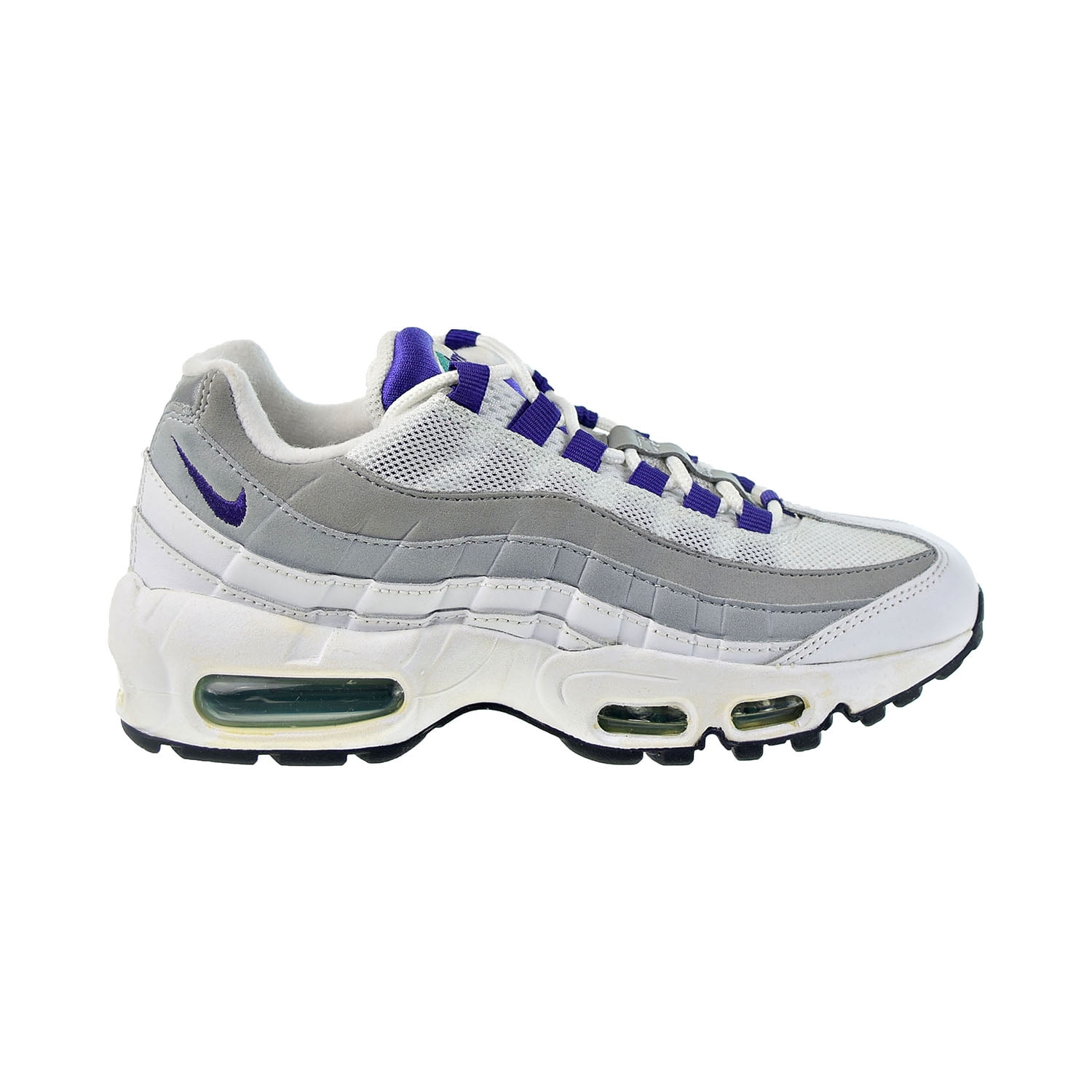Andrew Halliday Cha mezcla Nike Air Max 95 "Grape" Women's Shoes White-Court Purple-Emerald Green  307960-101 - Walmart.com