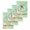 Green, variant on Happy Easter Kitchen Dish Towels for Drying Dishes Set of 4, Beige Rustic Spring Bunny Eucalyptus Leaves Waffle Weave Microfiber Hand Tea Bathroom Towels Quick Dry & Absorbent Towel 12x12