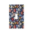 thumbnail image 2 of Switch Panel Switch Decoration 2.76x4.53x0.28 Inches Duplex Outlets Switch Plate Wall Plates Living Room Kitchen Bedroom Study Switches Colorful Flower Cartoon Cute3, 2 of 8