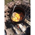 thumbnail image 2 of Cuisiland - Olla de caldero Potjie de hierro fundido de 8.5 cuartos con tapa y 3 patas, olla de foga, 2 of 9