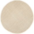 thumbnail image 1 of Safavieh Natural Fiber Ivory Area Rug - Round 9', 1 of 5
