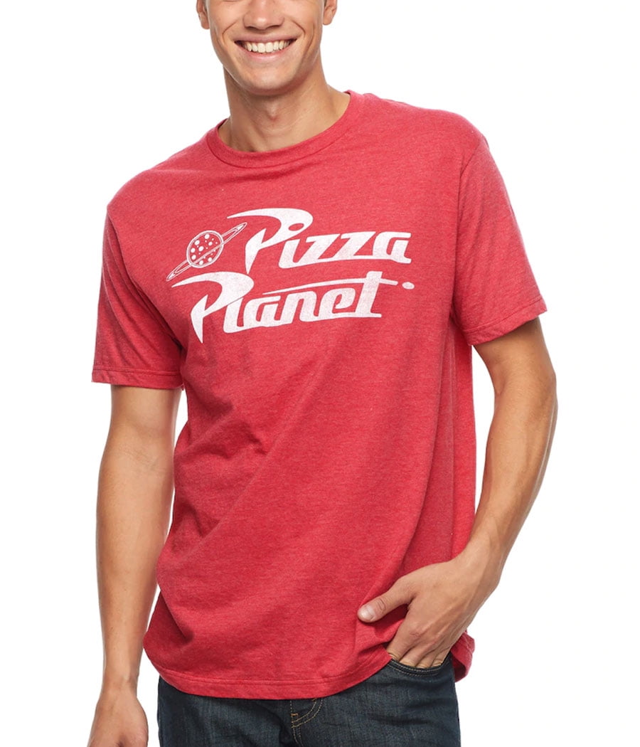 red pizza planet shirt
