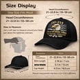 thumbnail image 4 of DD-214 Veteran Hat for Men DD-214 Embroidered Military Baseball Cap Veteran and Army Hats for Men Military Service Pride Gift Its a Veteran Thing, 4 of 8