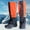 Orange, variant on 1 Pair Unisex Waterproof Leg Cover Ski Gaiter Hiking Camping Snow Boots Hunting Travel Climbing Windproof Leggings