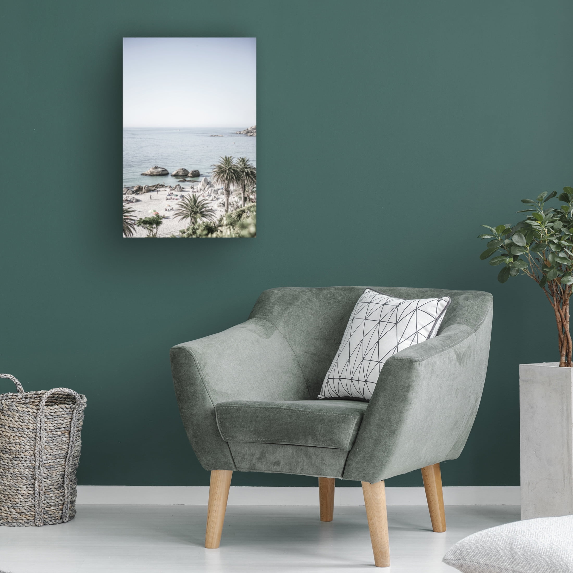Trademark Fine Art Shot by Clint Clifton Beach Canvas Wall Art