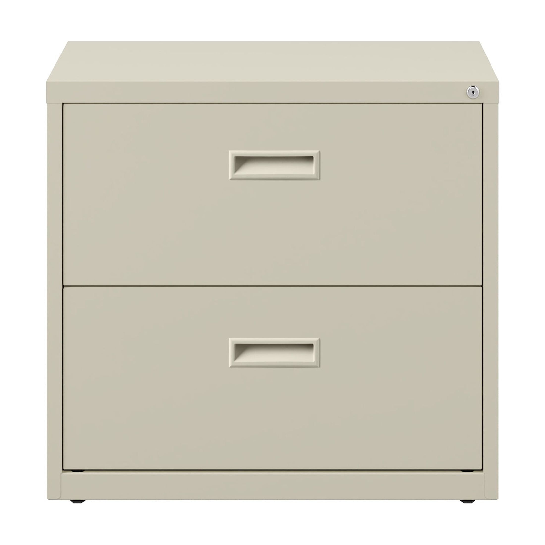Hirsh 30 inch Wide 2 Drawer Lateral File Cabinet for Home or Office, Putty