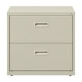 thumbnail image 2 of Hirsh 30 inch Wide 2 Drawer Lateral File Cabinet for Home or Office, Putty, 2 of 5