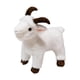 thumbnail image 2 of Peluche de animal de peluche realista, lindo peluche para bebé blanco y M, 2 of 9
