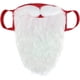 thumbnail image 5 of Disfraz navideño de mascarilla con barba de Papá Noel para adultos y niños para Navidad Talla única para todos Rojo $ Navidad Mascarilla con barba y lavable transpirable para hombr, 5 of 5