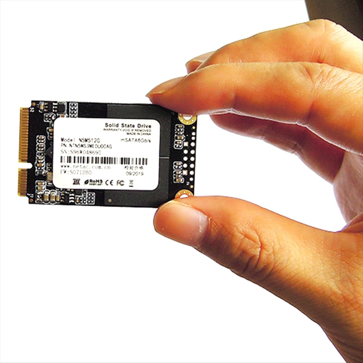 MSATA SSD Internal Solid State Hard Drive Mini SATAIII 6Gbps Hard Drive Disk for Laptop Desktop 512G