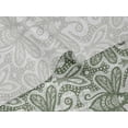 thumbnail image 6 of oneOone Velvet Olive Green Fabric Wreath Personalized Name Fabric For Sewing Printed Craft Fabric By The Yard 58 Inch Wide, 6 of 7