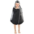 thumbnail image 7 of Big Tree in Black and White Hooded Beach Towel Kids Bath Towels Quick Dry for Pool Swiming 50" x 23.5" Microfiber Soft Bathrobe, 7 of 7