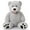 Gray, variant on MaoGoLan 39" Tan Giant Teddy Bear with Big Footprints Plush Stuffed Animals