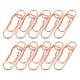 thumbnail image 1 of 10 clips metálicos con forma de corazón para bolígrafos, cuadernos, agendas, marcadores y sujetapapeles para estudiantes y profesionales., 1 of 8